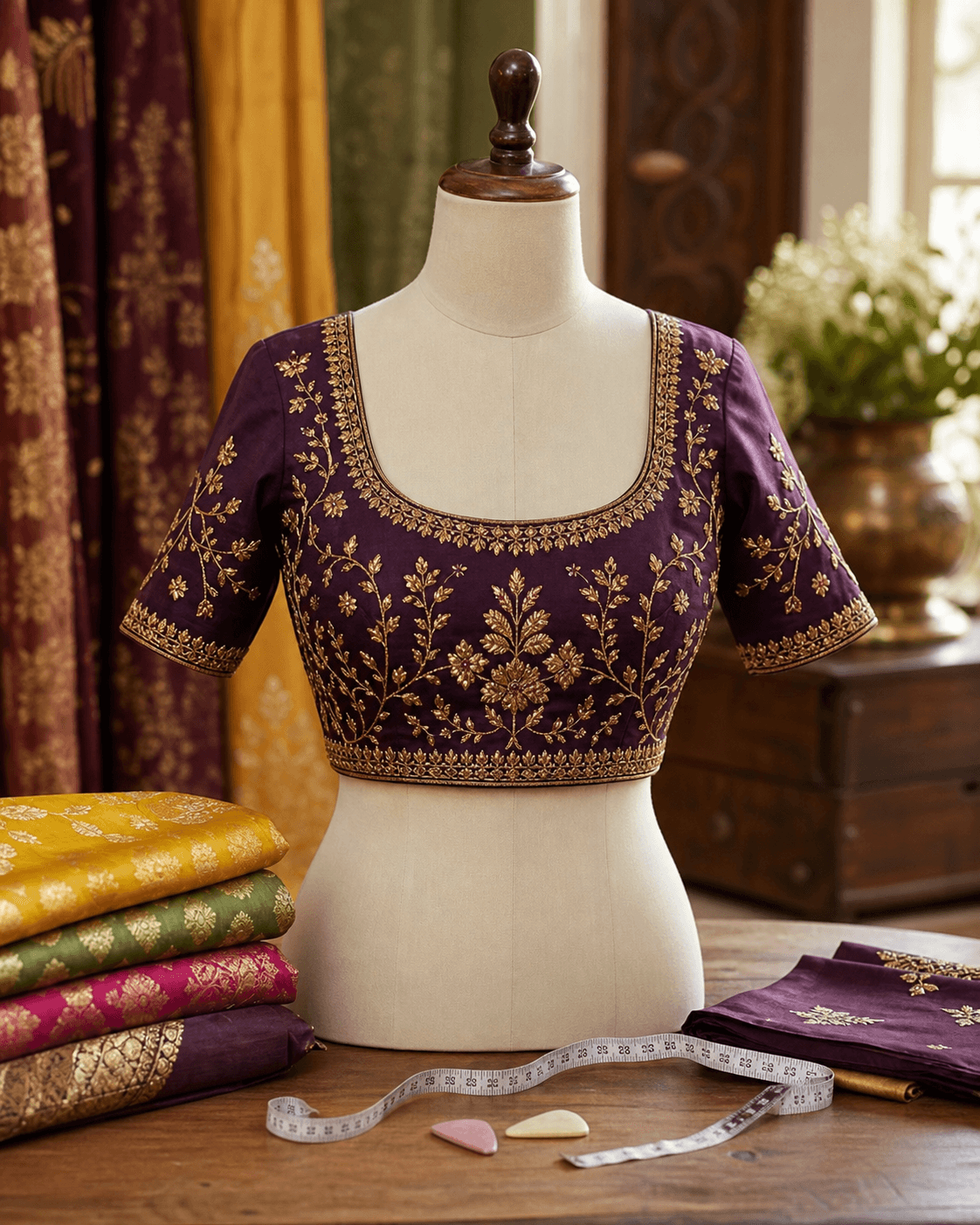 Blouse stitching