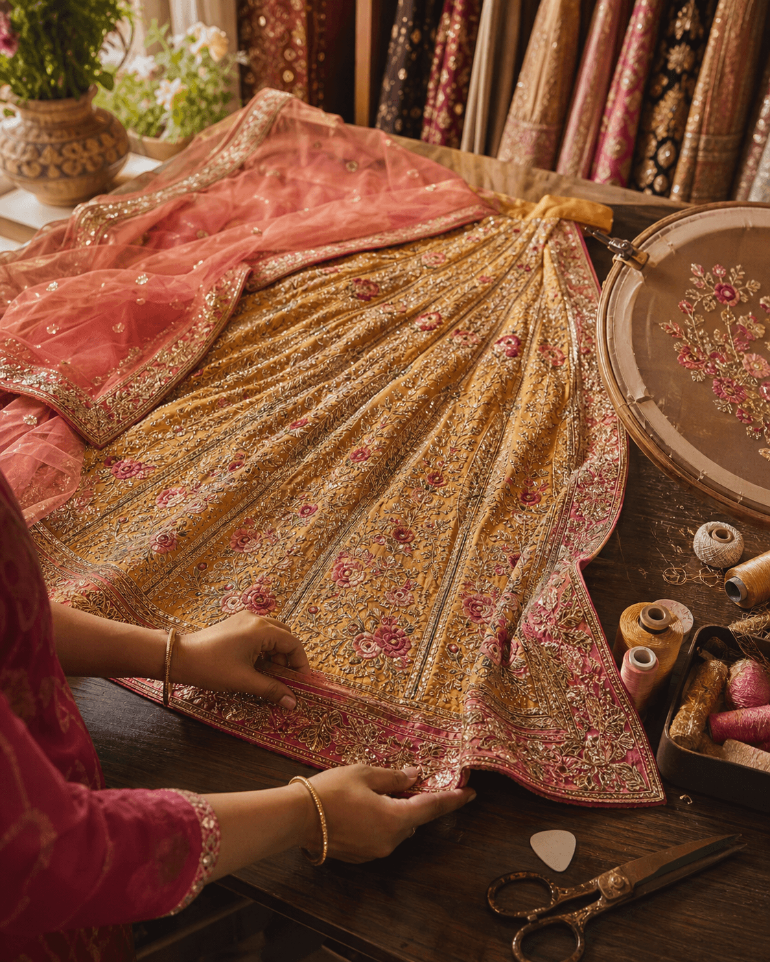 Bridal lehenga