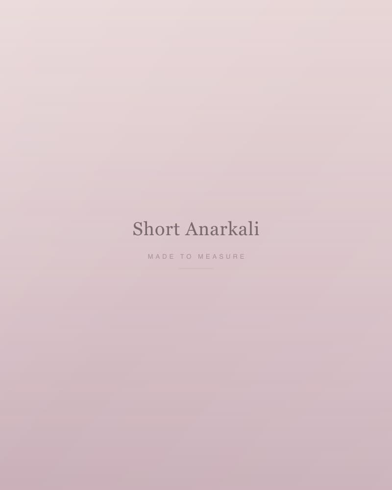 Short Anarkali