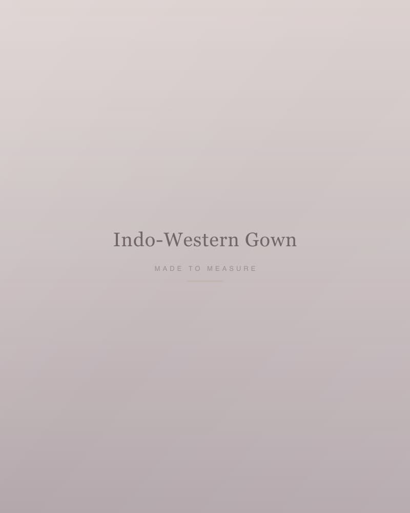 Indo-Western Gown